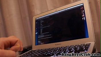 Preview 2 of Naturel Big Tits Busty Mom - Seductive euro jock strokes and sucks cock