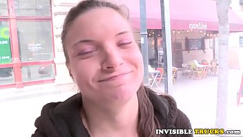 Preview 1 of Free Assmn - Pickedup euro gal pussylicked in public truck