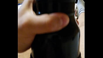 Preview 3 of Gay Young Chubby - Fucking fleshlight