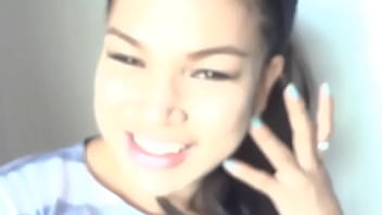 Preview 1 of Izzy Delphine Has - Bigtit ladyboy jerking her cock until cumshot