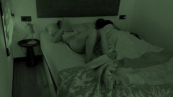 Preview 2 of Coco Mamiya - Night cam catches Step sister masturbating next to step brother in the same bed