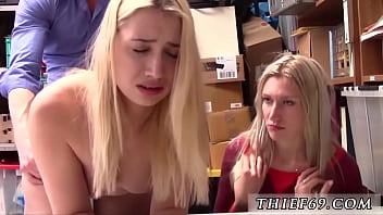 Preview 3 of Many Girl One Man - Big cock cop and blonde tits police A step mother and crony&#039_s daughter who