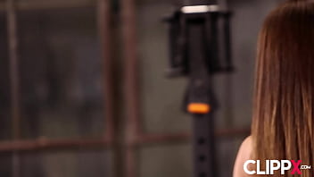 Preview 1 of Sek Setory - Ella Reese&rsquo_s Pussy Pounded by Isiah Maxwell in Gym Fuck Fest!