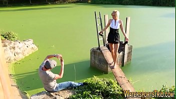 Preview 1 of Findzemanova Nude Pictures - Bizarre whore peed on
