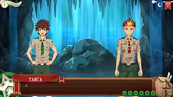 Preview 2 of Nidea Ali - Game: Friends Camp path 2,  part 23 - A frank conversation with Taiga (russian voiceover)