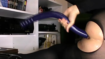 Preview 2 of Sex Vedio Download - Dildo anale colorato da 70 Cm A