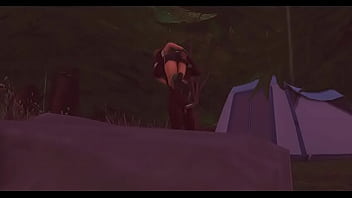 Preview 1 of Red Foxy Preg - bigfoots-big-dick-found