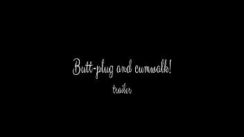 Preview 2 of Smalls Gag - .com 8116679 butt plug and cumwalk mp4 720p.mp4