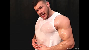 Preview 2 of Nias Ensean Sus Tetas - Hairy Drenched Alpha Muscle Cock