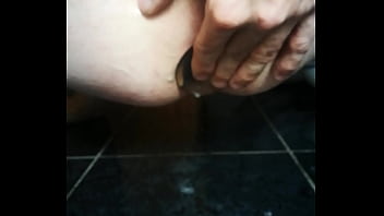 Preview 4 of Selena Cam - i fuck my anal-cunt with a fat dildo. Deep juicy gay solo dildo fuck