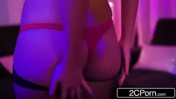Preview 1 of Shocl Bus - Sneaky Dude Fucking Gorgeous Japanese Stripper Behind Fiancee&#039_s Back