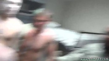 Preview 3 of Desi Choday Video - Teen gay army blowjob The Hazing,  The Showering and The Fucking