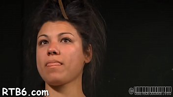Preview 2 of Aunty Fucky Boy - Harsh whipping for ravishing girl