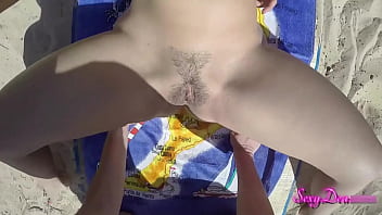 Preview 2 of Blick Ass - Sun,  Sand,  and Seduction: Sexydea&#039_s Scandalous POV Doggystyle on the Beach