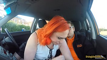 Preview 2 of Mp 4 Sexy Xxx Videos Mp 4 - Busty woman fucked by driving instructor