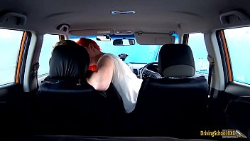 Preview 1 of Mp 4 Sexy Xxx Videos Mp 4 - Busty woman fucked by driving instructor