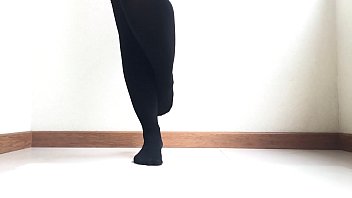 Preview 1 of Crazy M0m Son Foking Com - Dance,  stockings,  squirt and slowmo.