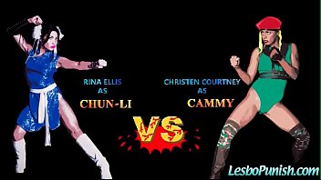Preview 1 of Clips Cinema Tarzan - Nasty Hot Lesbos (Christen Courtney &amp_ Rina Ellis) In Hard Punish Games On Cam mov-13