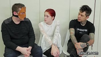 Preview 3 of Lucky Guy Rayeveness - Kinky cutie was brought in ass hole assylum for painful therapy
