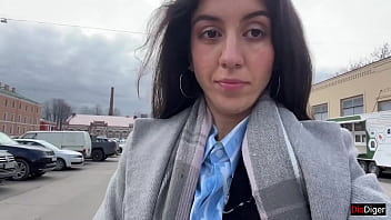 Preview 4 of Regret Crying - Fuck me right now and cum on my face in public - I want everyone to see me covered in cum! - Cumwalk