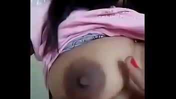 Preview 2 of Mom Mi My Sister - Indian girl showing her  boobs with dark juicy areola and nipples