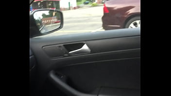 Preview 2 of Indian Actros Sex Vedio - Public naked wanking my cock in my car