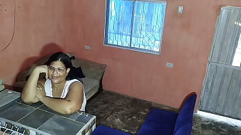 Preview 1 of Lasbian Young - Mi vecino viene a la casa a tomar caf&eacute_ y termina llen&aacute_ndome de leche.Que polla tan grande tiene