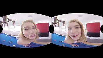 Preview 2 of Monter Gang Bang Doggystile - Blonde harlot Arya Fae has valentine anal with you in VR