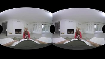 Preview 3 of Indian Desi Sixe Video - Ginger hottie Linda Sweet shows you how VR hardcore is done