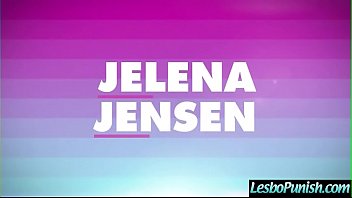 Preview 1 of Filhas Com Pais - Naughty Lesbians (Cassidy Banks &amp_ Jelena Jensen) In Punish Sex Scene Using Toys mov-05