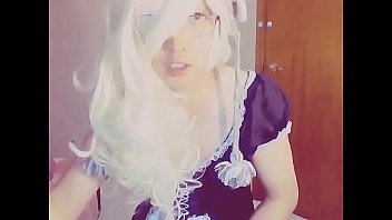 Preview 2 of Sec Garons - Alicexiao shemale in black stocking webcam show