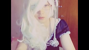 Preview 1 of Sec Garons - Alicexiao shemale in black stocking webcam show