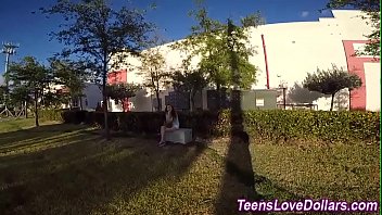 Preview 1 of Milf Anal Dirtytalk - Teen gets facial for cash