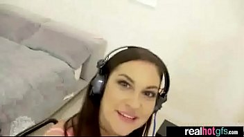 Preview 1 of Belle Salope Mure - Real Hot Sexy GF (brittany shae) Bang Hard Style In Front Of Camera mov-06