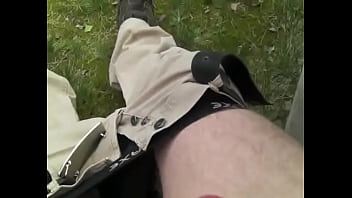Preview 1 of Garuo - Cum on park bench