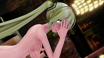 Preview 2 of Portuguese Milfs - Hatsune Miku Sex And Dance Hentai Different Sexual Positions Nude Creampie MMD 3D Blonde Hair (CLIP)