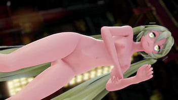 Preview 3 of Portuguese Milfs - Hatsune Miku Sex And Dance Hentai Different Sexual Positions Nude Creampie MMD 3D Blonde Hair (CLIP)