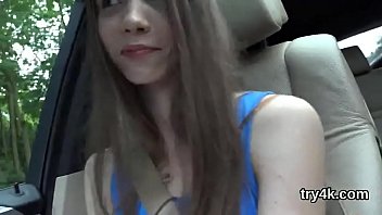 Preview 1 of Art Sex4 - Kissable cutie gives oral pleasure in pov and gets slim slit poked