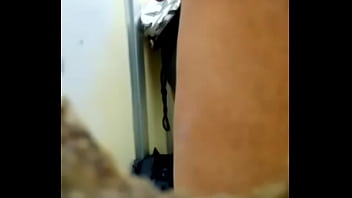 Preview 4 of Blak Blond - Militar se masturba en ba&ntilde_o publico