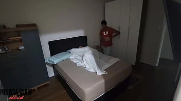 Preview 1 of Ava Addams Cheating Husband - Marido pega esposa com o amante e participa