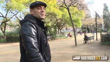 Preview 1 of Father Daughter Netherlands - Beautiful Angel Piaff Enjoys Rebound Sex in Public