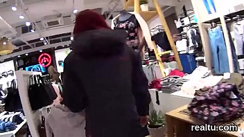 Preview 3 of Aia Ate - Gorgeous czech kitten gets teased in the mall and pounded in pov