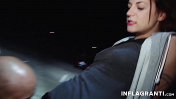 Preview 2 of Bangla Old Anti - Public German Milf in Berlin by Night