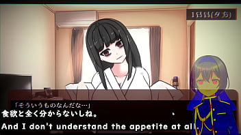 Preview 1 of Borate Sister Fucking - Ghost impairment&#039_s life!![trial ver](Machine translated subtitles)played by Silent V Ghost2/2