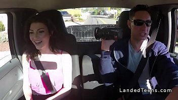 Preview 2 of Amazexex - Lost teen fucks in truck trunk