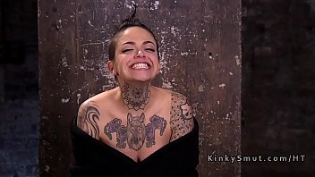 Preview 4 of Call Om - Tattooed slut got b. flogging