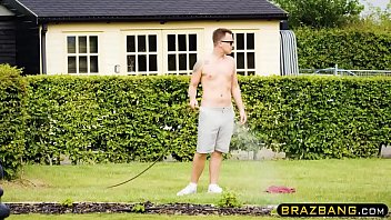 Preview 2 of Crim Pussi - Neighborhood teens both want one guy with a big dick