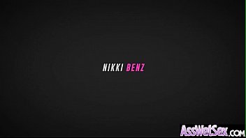 Preview 1 of Blake Aka Nicole Anita Hengher - (Nikki Benz) Big Oiled Ass Girl Like Deep Anal Hardcore Bang vid-25