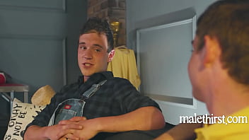 Preview 2 of Squirt While Grinding - Entitled Frat Guys Meet Their Fate - Scott Finn,  Grayson | MaleThirst
