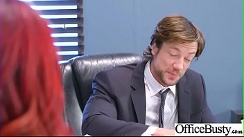 Preview 1 of Nude Thinspo Girl - (Rachel RoXXX &amp_ Skyla Novea) Big Boobs Office Girl Like Hardcore Bang At Work vid-26